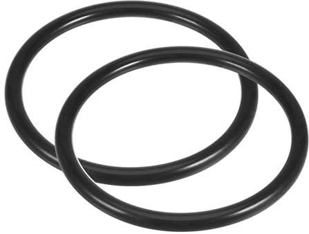 Kozelo 2 Pcs Correa Elástica Universal para Motor de Máquina de Coser - [14(361mm) de Perímetro x 8.6mm de Grosor] para Uso en Accesorios de Máquina de Coser Domésticas, Negro