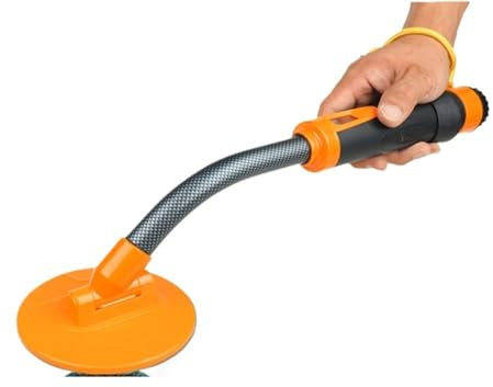 QIUYMGFG Metal Detector 35m/115 Feet Fully Waterproof Underwater Pinpointer High Sensitive Portable Handheld Pulse Induction Bar detector(Orange HS-07)