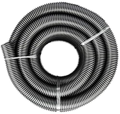 Rynplex ABS-Staubsaugerschlauch, Ersatz-Staubsammelschlauch, Nass-Trocken-Staubsaugerzubehör, Langer Nass-Trocken-Staubsaugerschlauch - Schwarz, A- 3 m Grau 40 mm Reparatur von Staubsaugerschläuchen