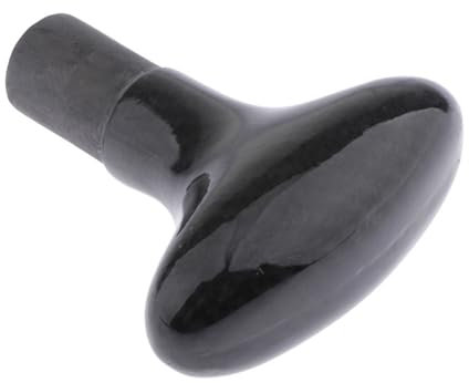 TENYELE Palas de surf Plastomer de color negro, mango ligero para una mejor maniobrabilidad de la tabla de surf, mango ligero para tablas de surf