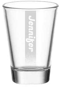 LUXENTU Schnapsgläser mit Gravur, Hintergrundschatten, 60 ml, 6 Stück | Personalisierte stapelbare konische Shot-Gläser für 2 cl & 4 cl, Geschenk für Freunde & Familie, Spülmaschinenfest