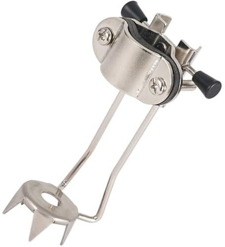 TOBBOMEY Edelstahl Eiskrallen für Trekkingstöcke Anti rutsch Krallen Outdoor Wandern Bergsteigen Schneeschutz EIS Cane Tip Zubehör für Wanderstöcke