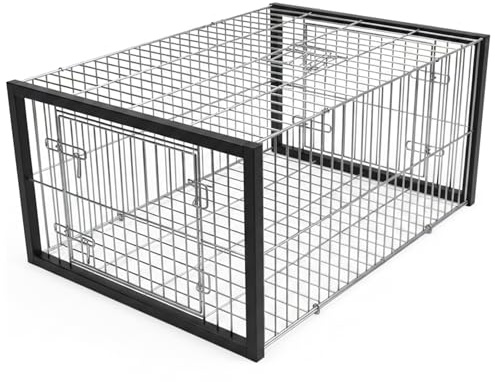 Jaula para Animales con Trampa para Palomas con Dos entradas unidireccionales para Uso doméstico en la azotea al Aire Libre, Negro, 15, 75x11, 81x10, 24 Pulgadas