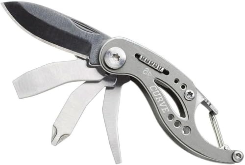 GERBER CURVE KEYCHAIN TOOL GRAY
