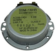 DAEWOO - 189275 - 220/240V 30MA 3W SSM-16HR Microwave Turntable Motor