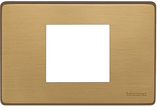 Bticino Magic 503/23A/Br - MG-Placa 2M TT Cent Bronce