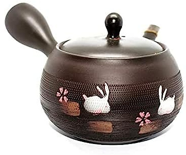 TEA SOUL | Kyusu Giapponese Tokoname in Ceramica Nero 350 ml