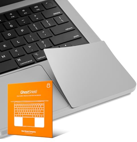 UPPERCASE GhostShield Premium-Handballenauflagen-Schutzhüllen-Set, schützt vor Kratzern und Abnutzung, kompatibel mit MacBook Pro 14 2024, 2023, 2021, M4/M3/M2/M1, Pro/Max (Space Grau)