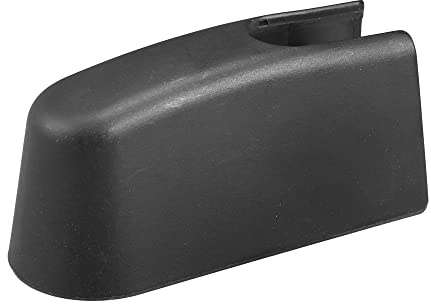 A ABSOPRO Heckscheibe Wischerarm Mutter Abdeckung Kappe Für BMW X3 1 Stück | Schwarz, Kunststoff, 69x30x35mm, OE-Nr.: 61687407276, Direkter Ersatz, Schützt Wischer, Dekorativ