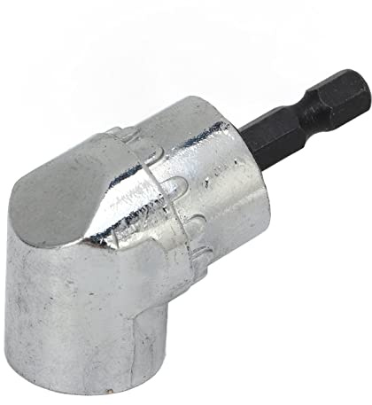 Embout D'angle de Tournevis 105°, Embout D'angle de Tournevis 105°, Embout D'angle de Tournevis en Carbure 105 Tours Accessoire de Perceuse électrique, Rallonges de Foret
