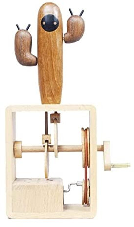 Spieluhr Musikbox, Handkurbel-Spieluhr Aus Holz, Süße Spieluhr Für Männer Und Frauen, Geburtstag, Weihnachten Musikspieluhr Spieldose