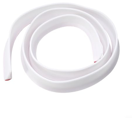 Seuil de douche en silicone, barrière de sol pour pièces humides, bande d'étanchéité pour bac de douche, bande d'étanchéité pour bac de douche, bande d'étanchéité pour salle de bain, cuisine, évier,