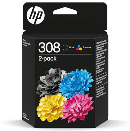 HP 308 Schwarz und Tri-Color Original Druckerpatronen