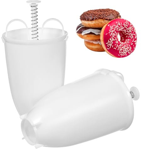 STOBAZA 2pcs Donut Maker Mold Pastry Maker Kitchen Doughnut Diy Baking Tool for Home Dessert Making