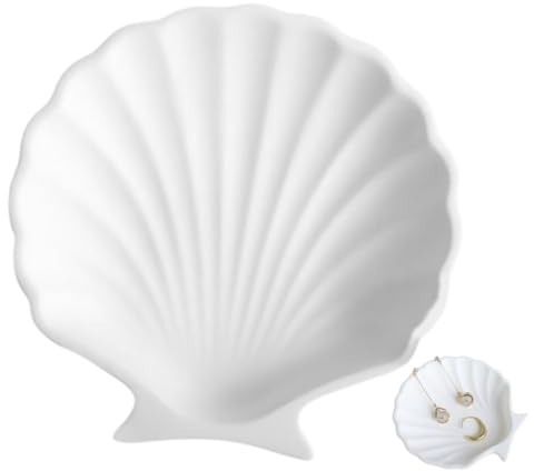 Holibanna Eleganter Muschelschmuck-organizer Ablage Ästhetischer Für Den Nachttisch