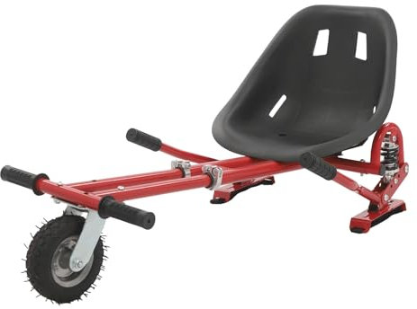 Hovercart für alle 6.5, 8, 10 Hoverboards,Sitz für Self Balance Scooter,einfache Montage und Installation,belastbar bis zu 220 Pfund tragen Hoverboard Sitz