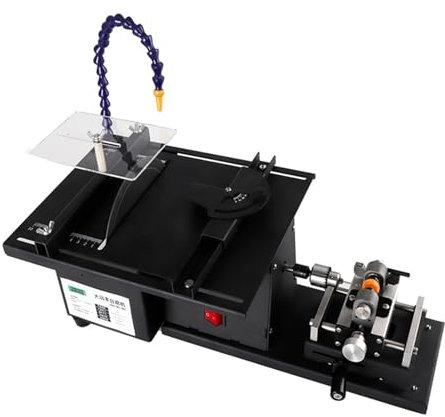 Scie circulaire de table de bureau 2500 W, 15000 tr/min, perceuse, fraiseuse, polisseuse, sculpture sur jade, meulage, découpe, perçage pour le ponçage de coupe(Type 3)