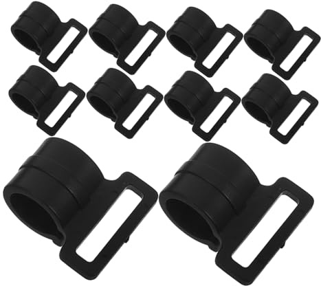 Amosfun 10stücke Zeltclip Kunststoff C-Form Befestigungsklammer Für Zeltrahmen Und Kopflicht Leichte Robuste Outdoor-Halterung Vielseitig Einsetzbar Für Camping Sonnenschutzplanen