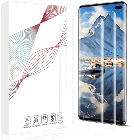 Bodyguard 2 Stück Schutzfolie für Panzerglas für Samsung Galaxy S10 Plus, Ultra-HD Bläschenfrei Anti-Kratzer Anti-Staub Samsung S10 Plus Displayschutzfolie, 2.5D Edge Dauerhaft Passgenau Glasschutz
