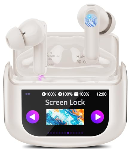 QXUFV Traducteur Vocal Instantané, Communication en Temps Réel, 2 Articles, Batterie Lithium-ION Incluse