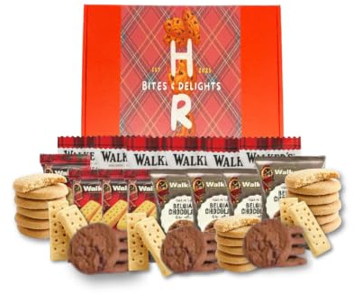 Premium All Butter Shortbread Gift Bundle by HR Bites & Delights | Carefully Curated All Butter Shortbread Selection, Luxury Food Gift for Any Occasion