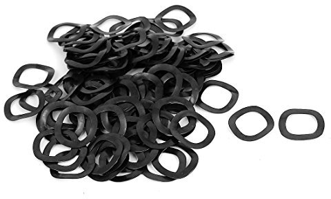 sourcingmap Rondelle Ondulée Ressort 14mm x 21mm x 0.3mm Métal 100 pièces