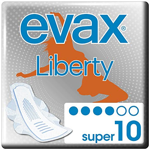 EVAX Liberty Super Compresas Alas X 10