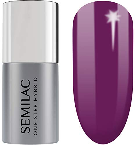 Semilac Esmalte Semipermanente One Step Hybrid 3en1 S760 Hyacinth Violet 5ml