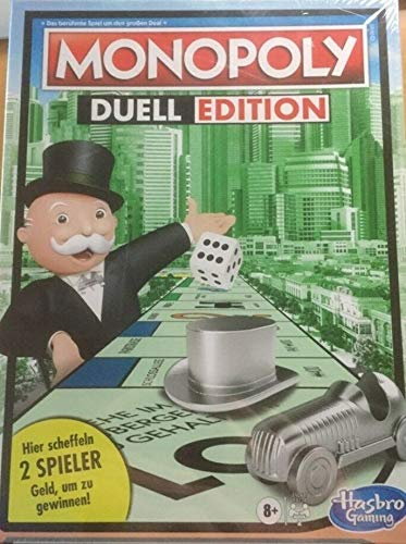 Monopoly Duell Edition Spiel für 2 Spieler Hasbro