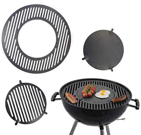 3er Set Feuerplatte Grillrost für Dutch Oven Kugelgrill 47er 50er 57er 60er 67er (für 67er Kugelgrill #476)