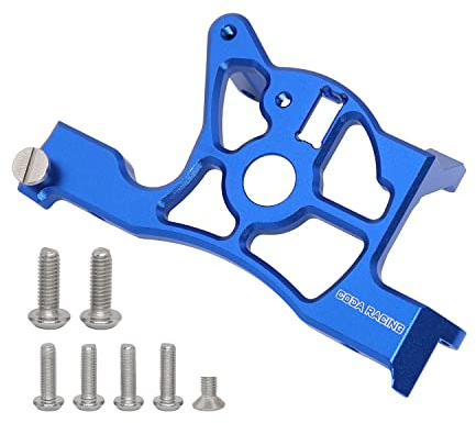 CODA RACING RC Alloy Motor Mount for Traxxas 1/10 4WD Rustler 4X4(VXL),Slash 4X4 Ultimate-Replaces Part 7460A
