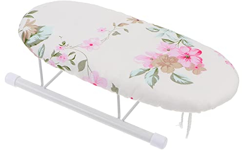 Tabla de Planchar pequeña, minitabla de Planchar Plegable, Tabla de Planchar portátil de Mesa, Estante de Tabla de Planchar de Viaje for Salas de Manualidades, Cuarto de Lavado (Color : A)