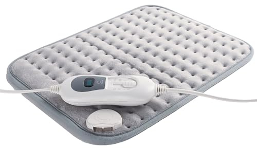 GIMA - Termoforo in morbido pile, senza copertura, 3 impostazioni di temperatura con indicatore di livello, 28670