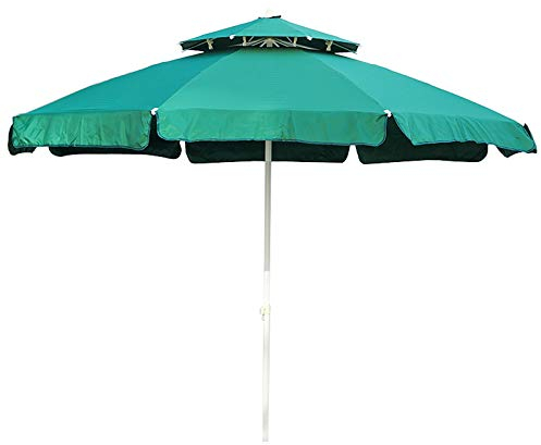NEWNAN Sonnenschirm, 3 m, für den Garten, doppelseitig, rund, Terrassen-Sonnenschirm, UV-Schutz, Winddicht, Außenschirme mit vertikaler Kante, Sonnenschutz-Pavillon