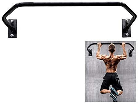 asdchZen Klimmzugstangen Stahlkinn, 100 cm Wandmontage-Türkorridor-Reckstange, Heim-Aerobic-Trainingsstange Für Oberkörpermuskeltraining, Belastung 300 Kg
