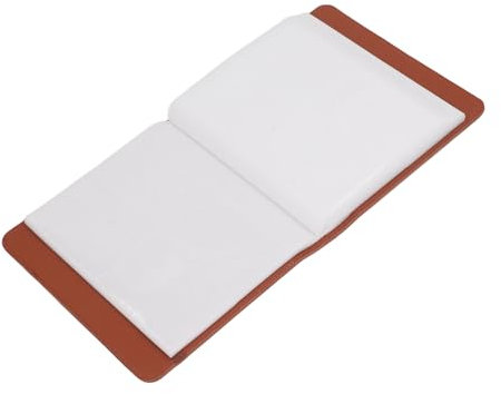 Large Capacity Leather Cover Photo Album Vintage Style for 3in Instant Camera Photos, Unique PU Leather Picture Album for Baby Showers, Graduations, Birthdays, Anniversaries