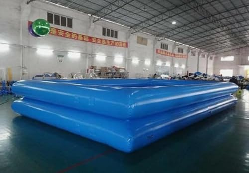 Inflatable 0.9mm PVC Rectangle Above Ground Swimming Pool New (7x5x1.5m)