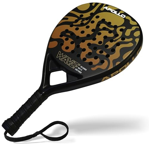 Apollo Pala de pádel - Pala de pádel para principiantes y avanzados, pala de carbono para hombre y mujer