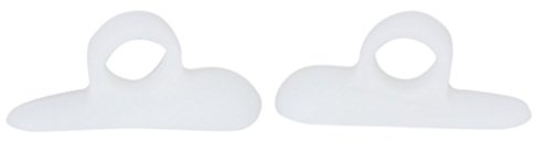 PRO 11 WELLBEING Toe Crests 100% Gel - Helps Hammer, Claw and Mallet Toes.1 Pair two sizes
