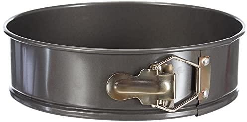 Quid Sweet Grey Molde Redondo Desmontable Acero Pintado Negro 22cm