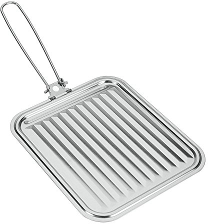Metaltex 21 x 28 cm Grill tostadora, Blanco de Chapa