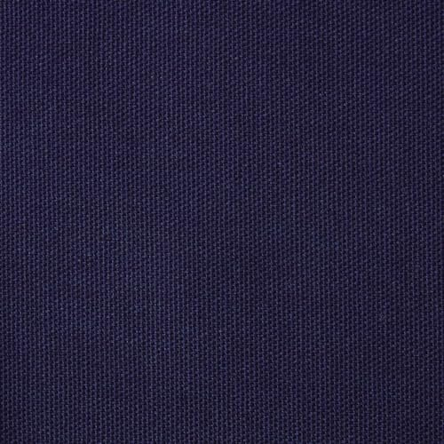 HOMESCAPES Robuster Baumwollstoff Meterware einfarbig Dunkelblau 150 cm breit, marineblauer Stoff zum Nähen, Dekostoff uni, Stoff 100% Baumwolle Oeko-Tex