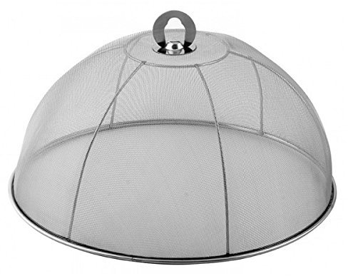 C. Diffusion - Cloche protège Plats 34 cm Grillage INOX 18/8 *