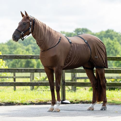 QHP Couverture contre l'eczéma Marron 75 cm