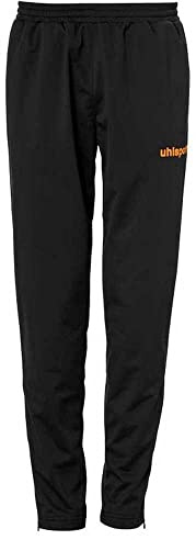 Errea Errep Kids Score Classic Pants Kids Pants - Black/Fluo Orange, 116