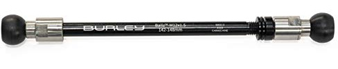 Burley Unisex – Erwachsene Ballz Steckachse, Schwarz, 142-148mm