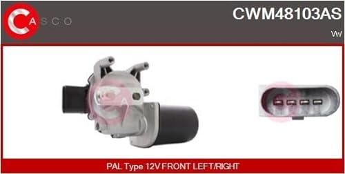 CASCO Scheibenwischermotor CWM48103AS Vorne