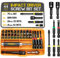 Hi-Spec Juego de Puntas de Impacto para Taladro Destornillador de 44 Piezas. Brocas para Herramientas Eléctrica con Cuerpo Hex con Maletin de Almacenamiento
