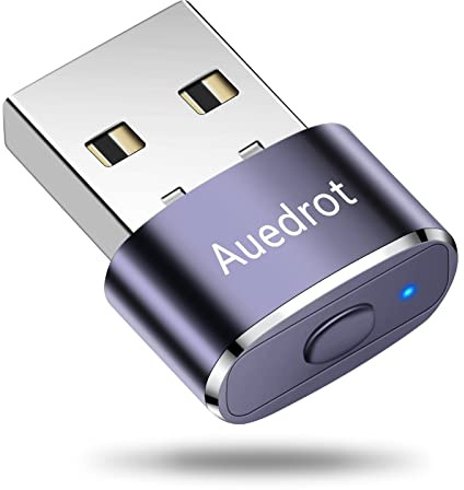AUEDROT Mouse Jiggler Nicht Nachweisbar USB Mouse Mover mit Schaltertaste, Metall Maus Beweger Automatisch Maus Jiggler mit 2 Jiggler-Modi, Plug & Play, Hält Computer/Laptop Wach, Lila, 2 PCS