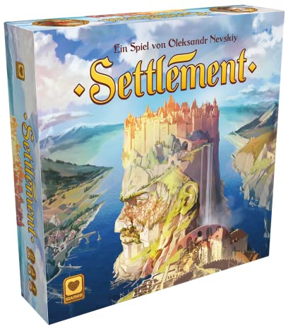 Igames, Settlement, Kennerspiel, Strategiespiel, 1-4 Spieler, Ab 10+ Jahren, 60 Minuten, Deutsch
